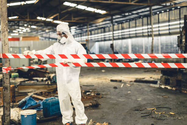 Professional Odor Removal technician working in Aurora, NE